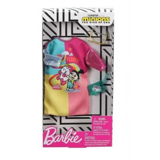 Mattel Barbie Πρωϊνά Σύνολα - Διάσημες Μόδες (FKR66-GHX89)