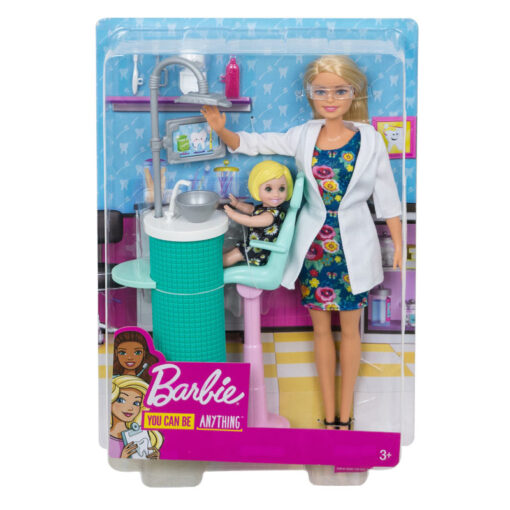 Mattel Barbie Οδοντίατρος Σετ Παιχνιδιού (FXP16)