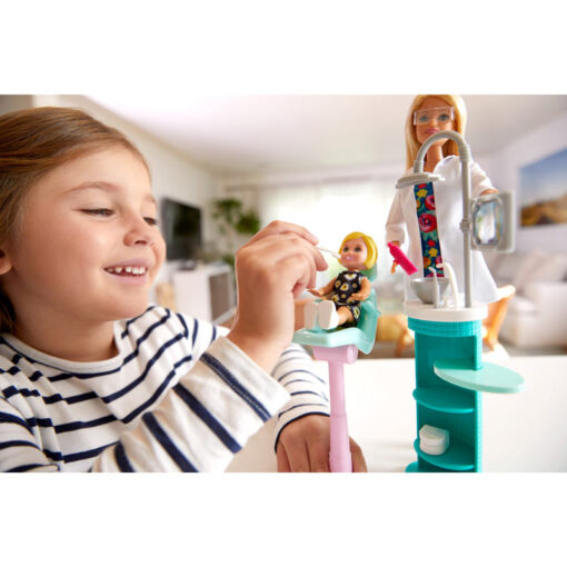 Mattel Barbie Οδοντίατρος Σετ Παιχνιδιού (FXP16)