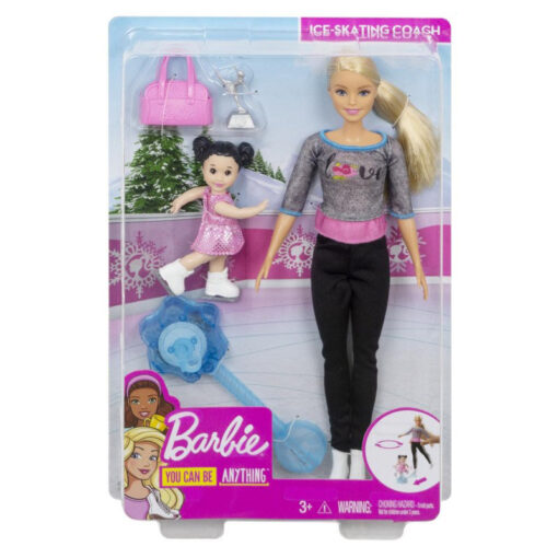 Mattel Barbie Σετ Επαγγέλματα Δασκάλα Αθλημάτων - Σκέιτερ (FXP38)