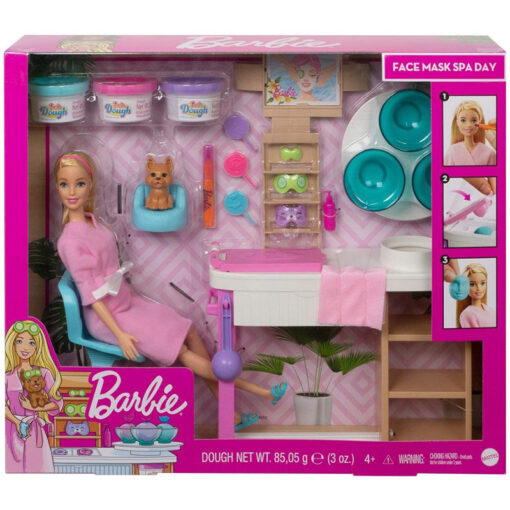 Mattel Barbie Wellness Face Spa Day - Ινστιτούτο Ομορφιάς (GJR84)