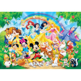 Clementoni Παζλ 24 Τεμάχια Maxi Super Color Disney – Οικογένεια Disney (1200-24473)