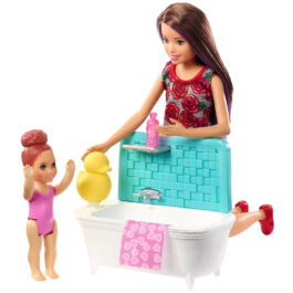 Mattel Barbie Babysitters – Ώρα Για Μπάνιο (FXH05)