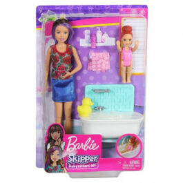 Mattel Barbie Babysitters – Ώρα Για Μπάνιο (FXH05)
