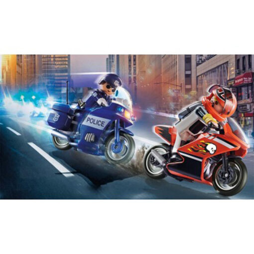 Playmobil Αστυνομική Καταδίωξη Μηχανών (70462)