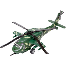 Gounaridis-DI Πολεμικό Ελικόπτερο Μεταλλικό Με Φώτα Και Ήχους Σε 3 Χρώματα  (9809A)