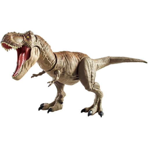 Mattel Jurassic World T-Rex Δεινόσαυρος Με Κινούμενη Ουρά Και Κεφάλι (GCT91)