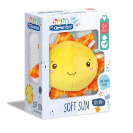 Clementoni Baby Soft Sun Βρεφικό Μουσικό Χνουδωτό Κρεμαστό Ήλιος (1000-17270)