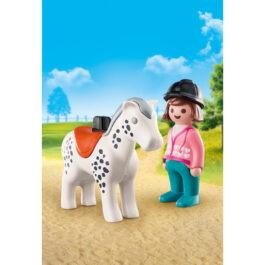 Playmobil Αναβάτρια Με Άλογο (70404)