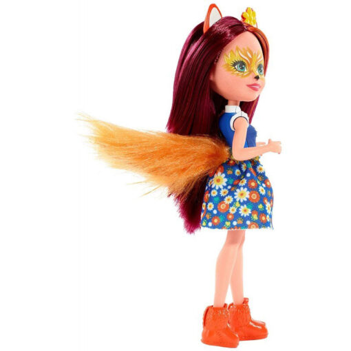 Mattel Enchantimals Κούκλα Και Ζωάκι Felicity Fox And Flick (DVH87-FXM71)