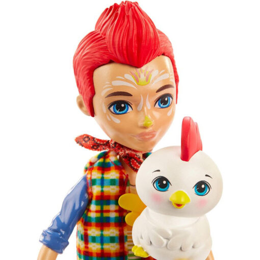 Mattel Enchantimals Κούκλα Και Ζωάκι Redward Rooster Και Cluck (DVH87-GJX39)
