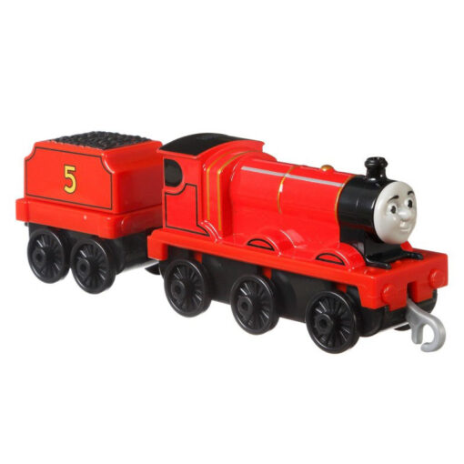 Fisher Price Thomas And Friends Trackmaster Τόμας Τρενάκια Με Βαγόνι - James (GCK94-FXX21)
