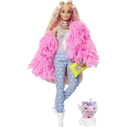Barbie Extra-Fluffy Pink Jacket (GRN28)
