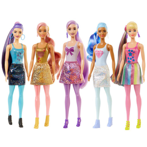 Barbie Color Reveal Shimmer Series Κούκλα Με 7 Εκπλήξεις (GTR93)