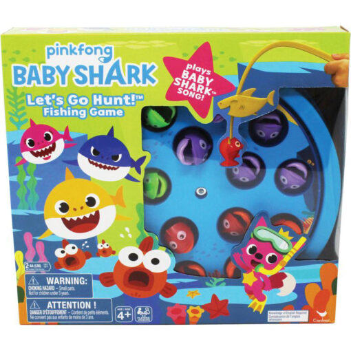 Spin Master Επιτραπέζιο Baby Shark Ψαρέματα Με Τραγούδι (6054916)