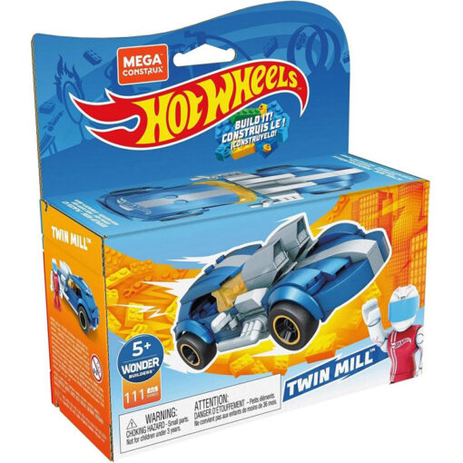 Mattel Mega Bloks Hot Wheels Racers 106 Τεμάχια (GVM28-GVM31)