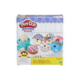 Hasbro Play-Doh Kitchen Creations Νόστιμα Ντόνατς Σετ Με 4 Χρώματα (E3344)