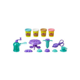Hasbro Play-Doh Kitchen Creations Νόστιμα Ντόνατς Σετ Με 4 Χρώματα (E3344)