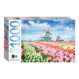 Mindbogglers Παζλ Dutch Windmills Holland 1000 Τεμάχια (MJ-17)