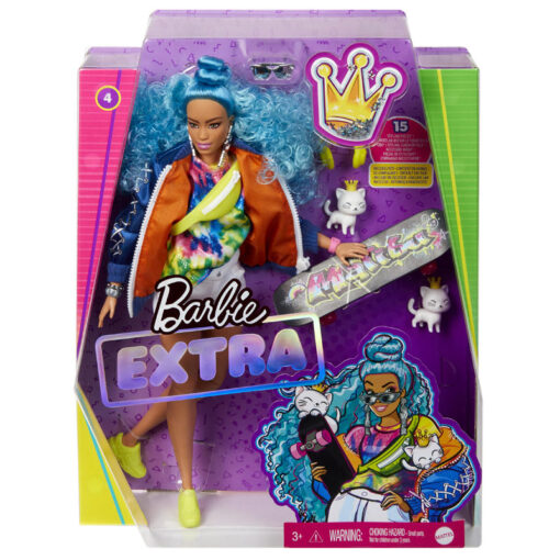 Barbie Extra - Blue Curly Hair (GRN30)