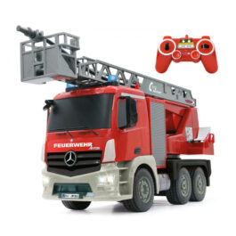 Jamara Τηλεκατευθυνόμενο Fire Truck Turnable Ladder Mercedes-Benz Antos 1:20 2,4GHz With Spray Function (404960)