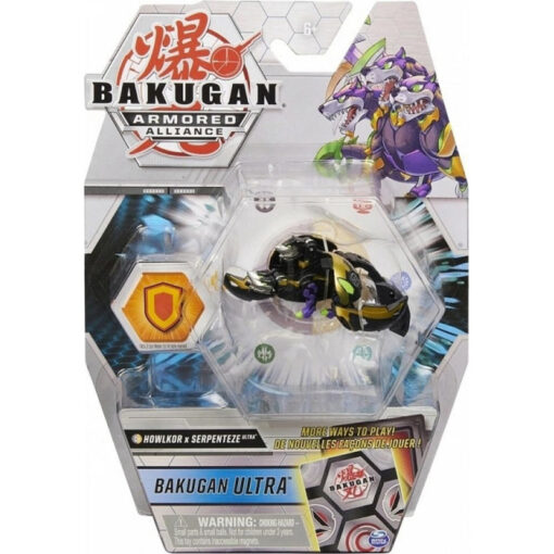 Spin Master Bakugan Armored Alliance: Bakugan Ultra - Howlkor x Serpenteze Ultra (20124618)
