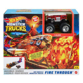Mattel Hot Wheels Σετ Παιχνιδιού Monster Trucks – Hero Play (GYL09-GYL12)
