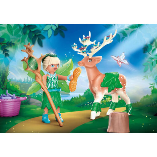 Playmobil Forest Fairy με μαγικό ζωάκι (70806)
