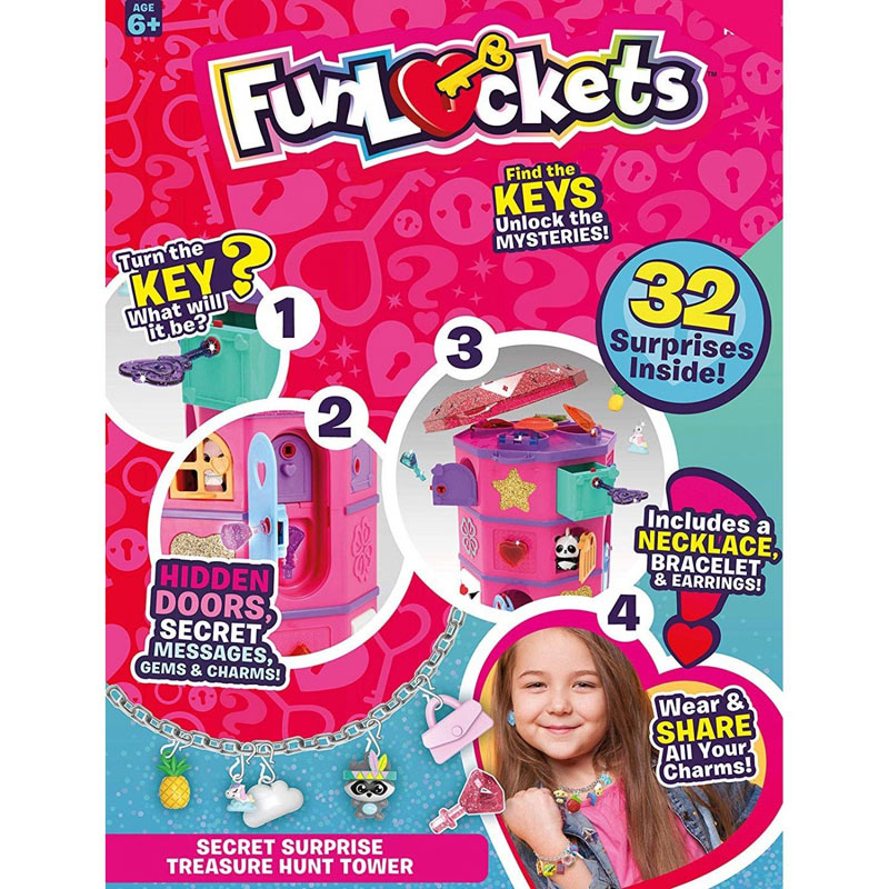 Funlockets Secret Surprise Treasure Hunt Tower Series 1 (KD019700)