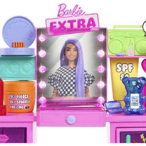 Barbie Extra-Στούντιο Ομορφιάς Σετ Με Κούκλα (GYJ70)