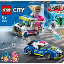 Lego City Αστυνομική Καταδίωξη Φορτηγού Παγωτών (60314)
