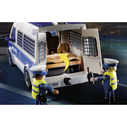 Playmobil Αστυνομικό Λεωφορείο Με Φώτα Και Ήχο (70899)