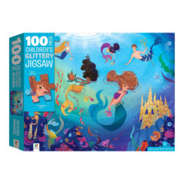 Hinkler Πάζλ Touch and Feel: Mermaids Glittery 100 Piece Jigsaw (TJ-1)