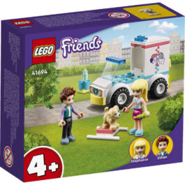 Lego Friends Ασθενοφόρο Κλινικής Κατοικίδιων Ζώων (41694)