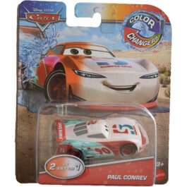 Mattel Disney/Pixar Cars Αυτοκινητάκια Color Changers Paul Conrev (GNY94-GPB00)