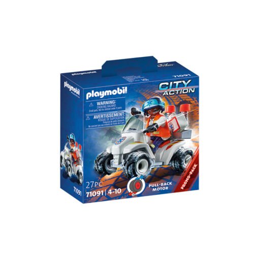 Playmobil Διασώστρια Με Γουρούνα 4X4 (71091)