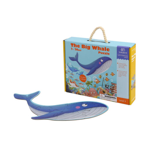 Tooky Toy Πάζλ Βυθός Με Φάλαινα (LT010)