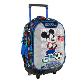 Must Σχολική Τσάντα Τρόλεϊ Δημοτικού Disney Mickey Mouse Game Day Must 3 Θήκες (000563021)