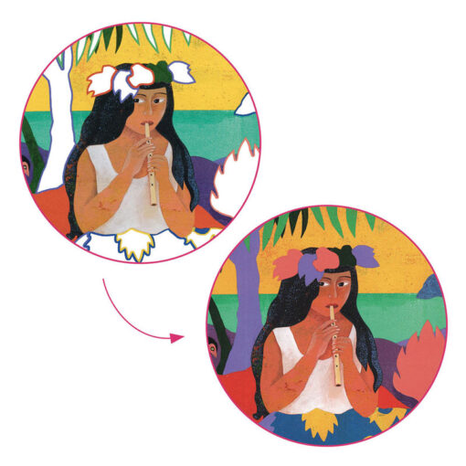 Djeco Inspired by - Ζωγραφική Με Ακουαρέλα Gauguin - Πολυνησία (09372)