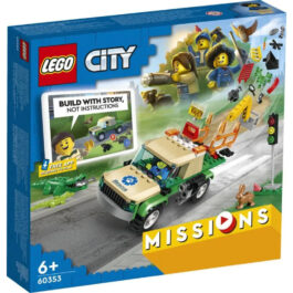 Lego City Αποστολές Διάσωσης Άγριων Ζώων (60353)