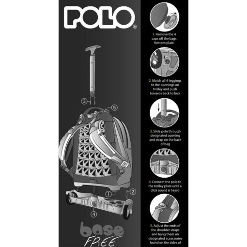 Polo Σακίδιο Base-Free Trolley 2022 Ball (901007-8119)
