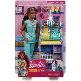 Barbie Mattel Σετ Επαγγέλματα Με Παιδάκια Και Ζωάκια – Γιατρός (DHB63-GKH24)