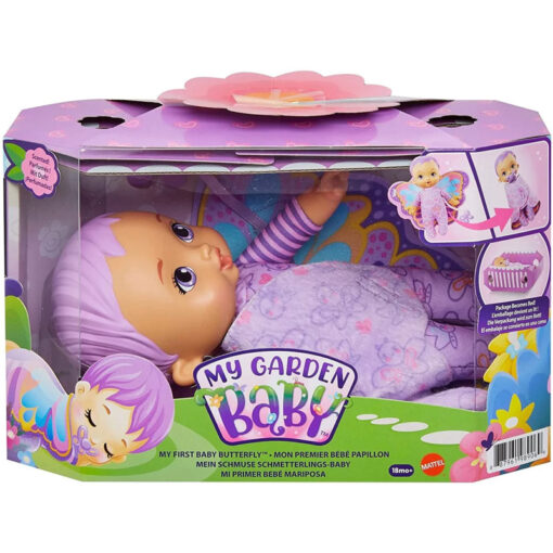 Mattel My Garden Baby - Το Πρώτο Μου Μωράκι Μωβ (HBH39)
