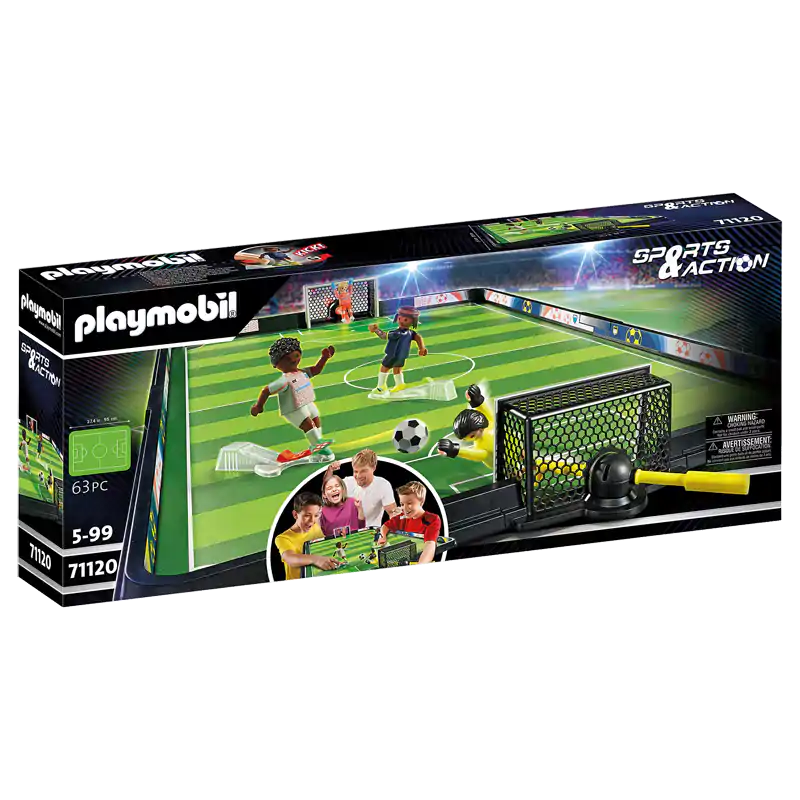 Playmobil Γήπεδο Ποδοσφαίρου-Βαλιτσάκι (71120)