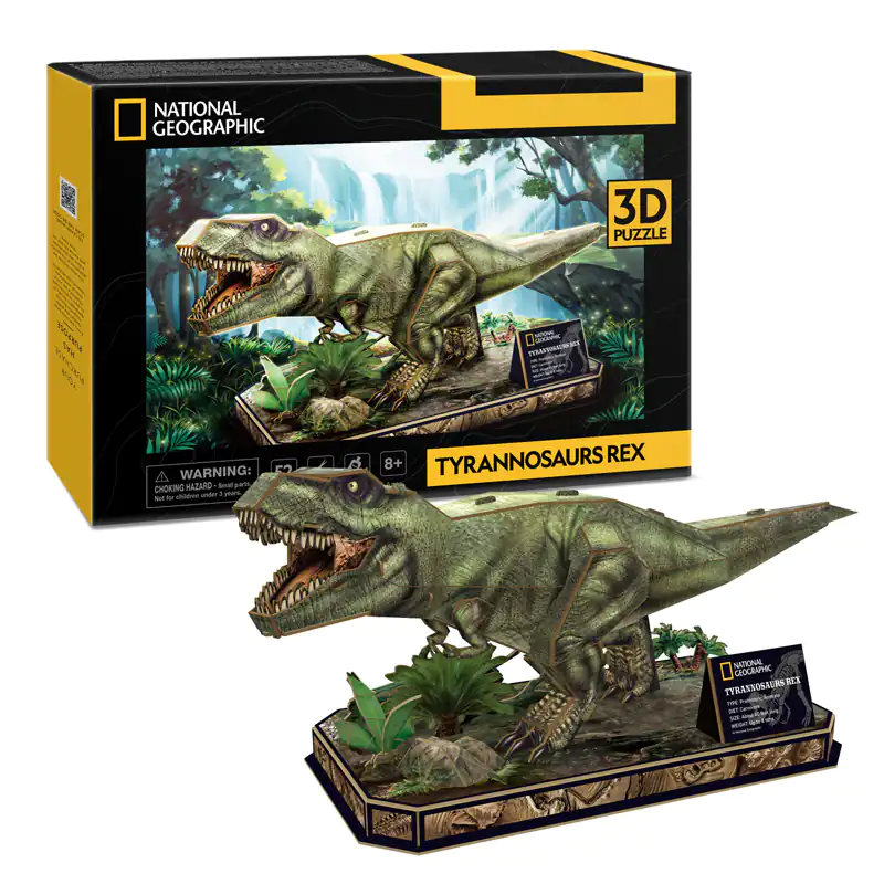 Cubifun 3D Παζλ Tyrannosaurus Rex (Ds1051H)