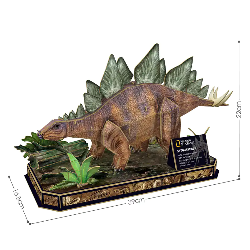 Cubicfun 3D Παζλ Stegosaurus (Ds1054H)