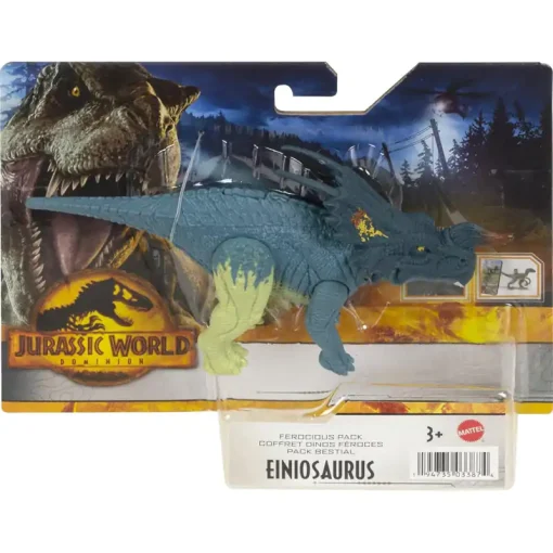 Mattel Jurassic World Νέες Βασικές Φιγούρες Δεινοσαύρων Einiosaurus (HDX18-HDX32)