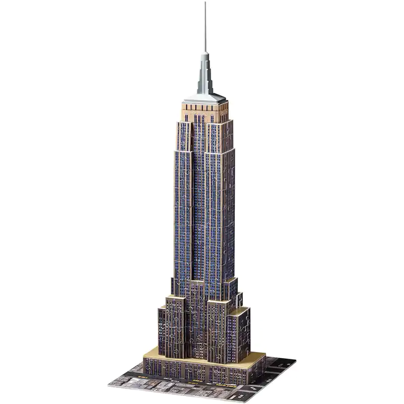 Ravensburger Παζλ 3D Puzzle Midi 216 Τεμ. Empire State Building (12553)