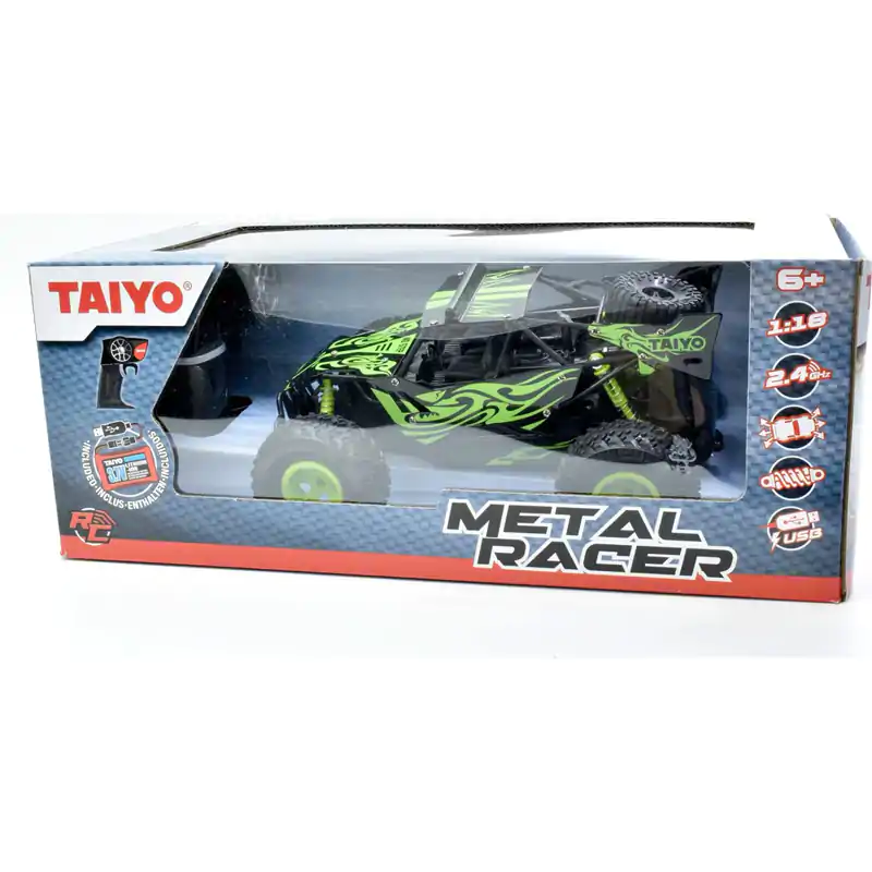 Taiyo Τηλεκατευθυνόμενο Οχημα Metal Racer Green (180010K)