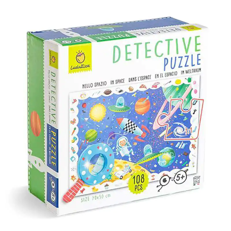 Ludattica Παζλ Detective Puzzle Το Διάστημα 108 Κομ (20736)